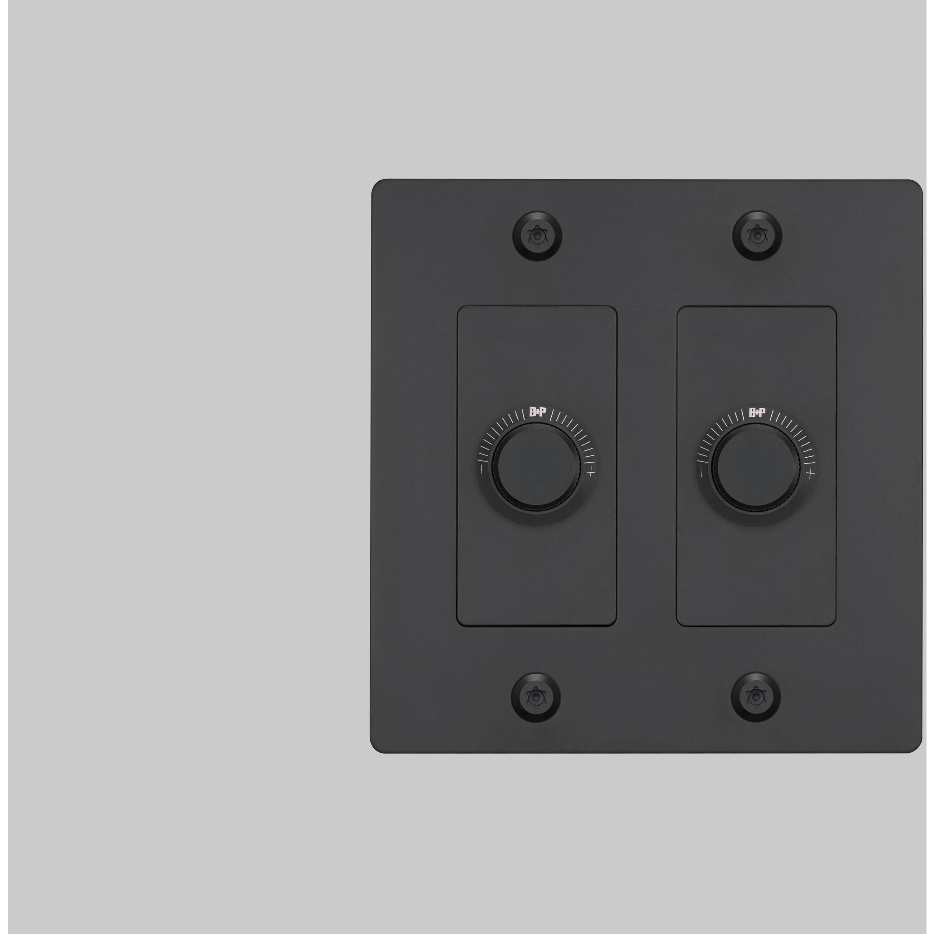 2G 100-120 Black Dimmer Switch, LED