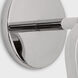 Ian K. Fowler Larkin LED 5.5 inch Polished Nickel Conical Bracketed Sconce Wall Light, Medium