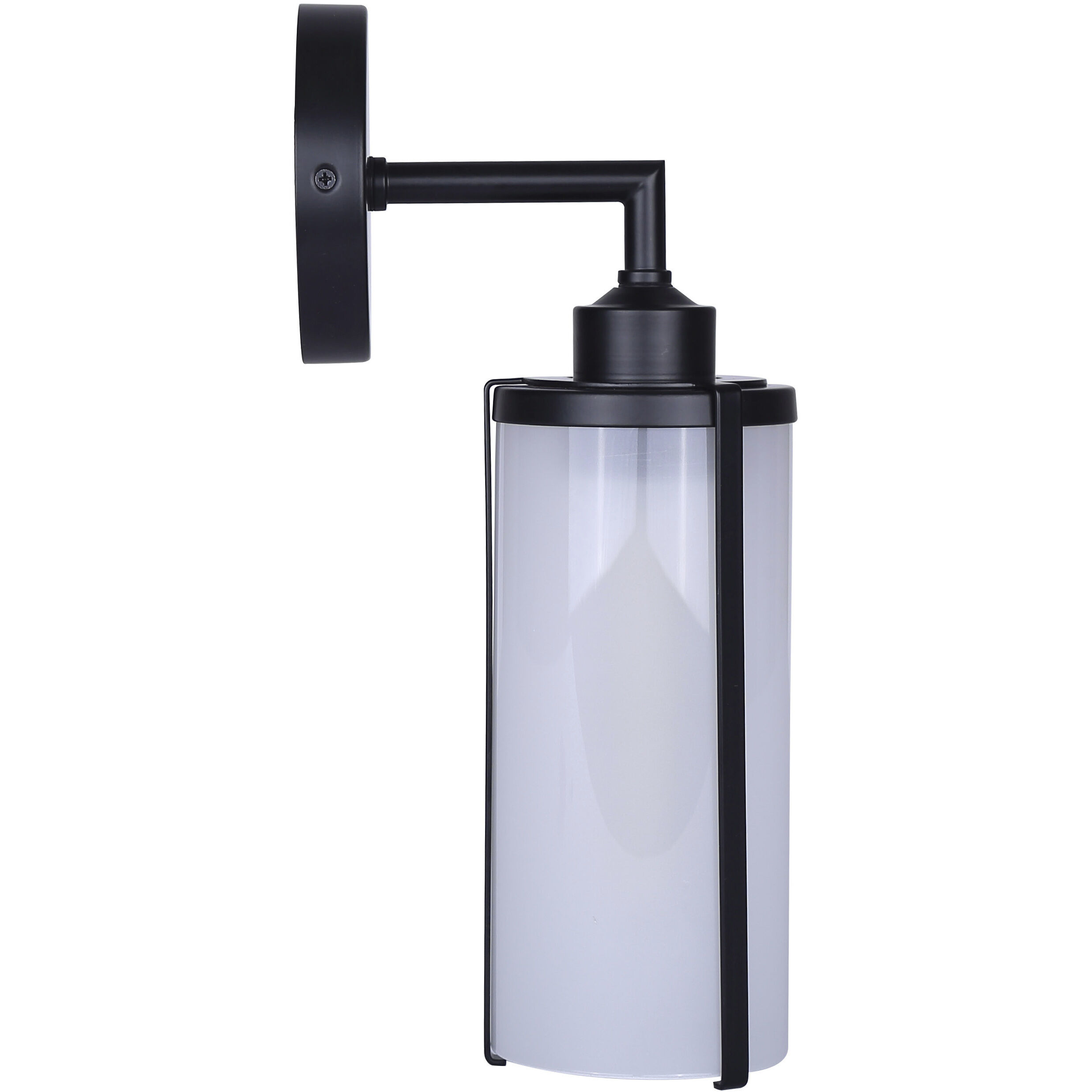 Beau 1 Light 6.63 inch Black Outdoor Lantern