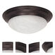 Brentwood 2 Light 14 inch Old Bronze Flush Mount Ceiling Light