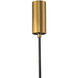 Nio 45.25 inch Vintage Brass Linear Pendant Ceiling Light