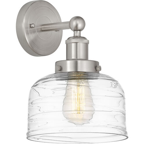 Bell 1 Light 6.5 inch Brushed Satin Nickel Sconce Wall Light