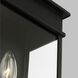 C&M by Chapman & Myers Cupertino 1 Light 13.13 inch Textured Black Outdoor Wall Lantern