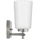 Adley 3 Light 23 inch Brushed Nickel Bath Vanity Light Wall Light