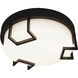 Beaumont LED 12 inch Textured Bronze Flush Mount Ceiling Light