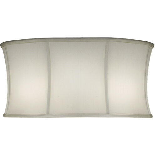 Ellie Off White 20 inch Lampshade, Drum