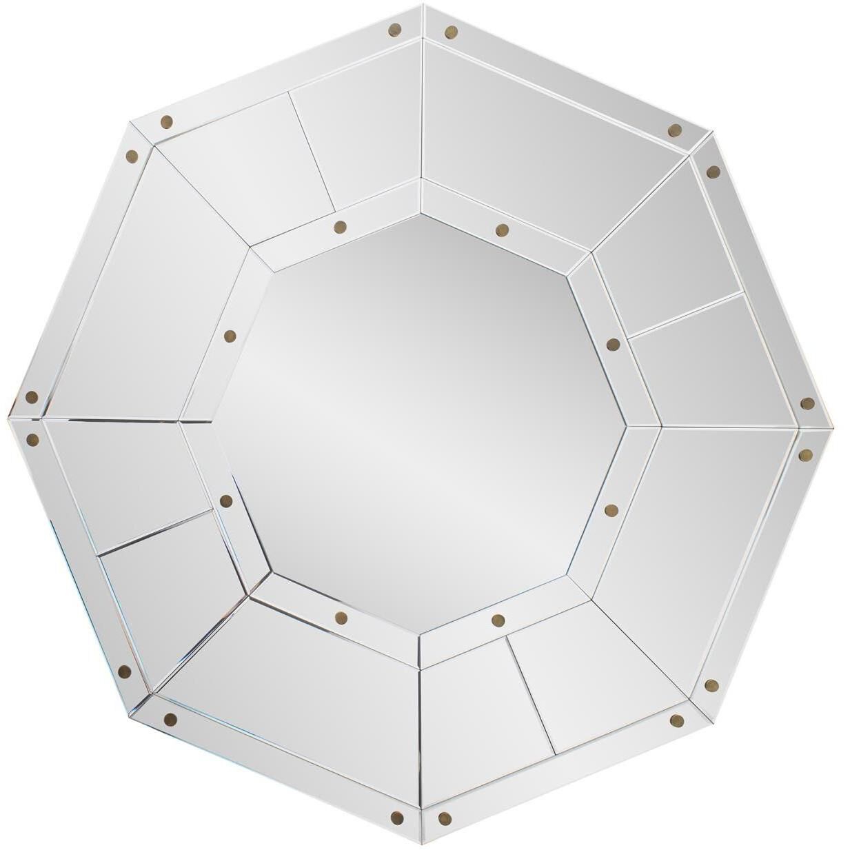 Octet 51 X 51 inch Silver Glass Mirror