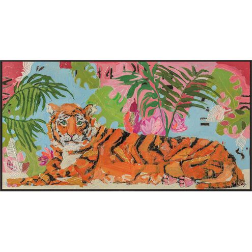 Animals Collection Orange Framed Art