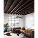 Mosley 52 inch Matte Black Outdoor Ceiling Fan