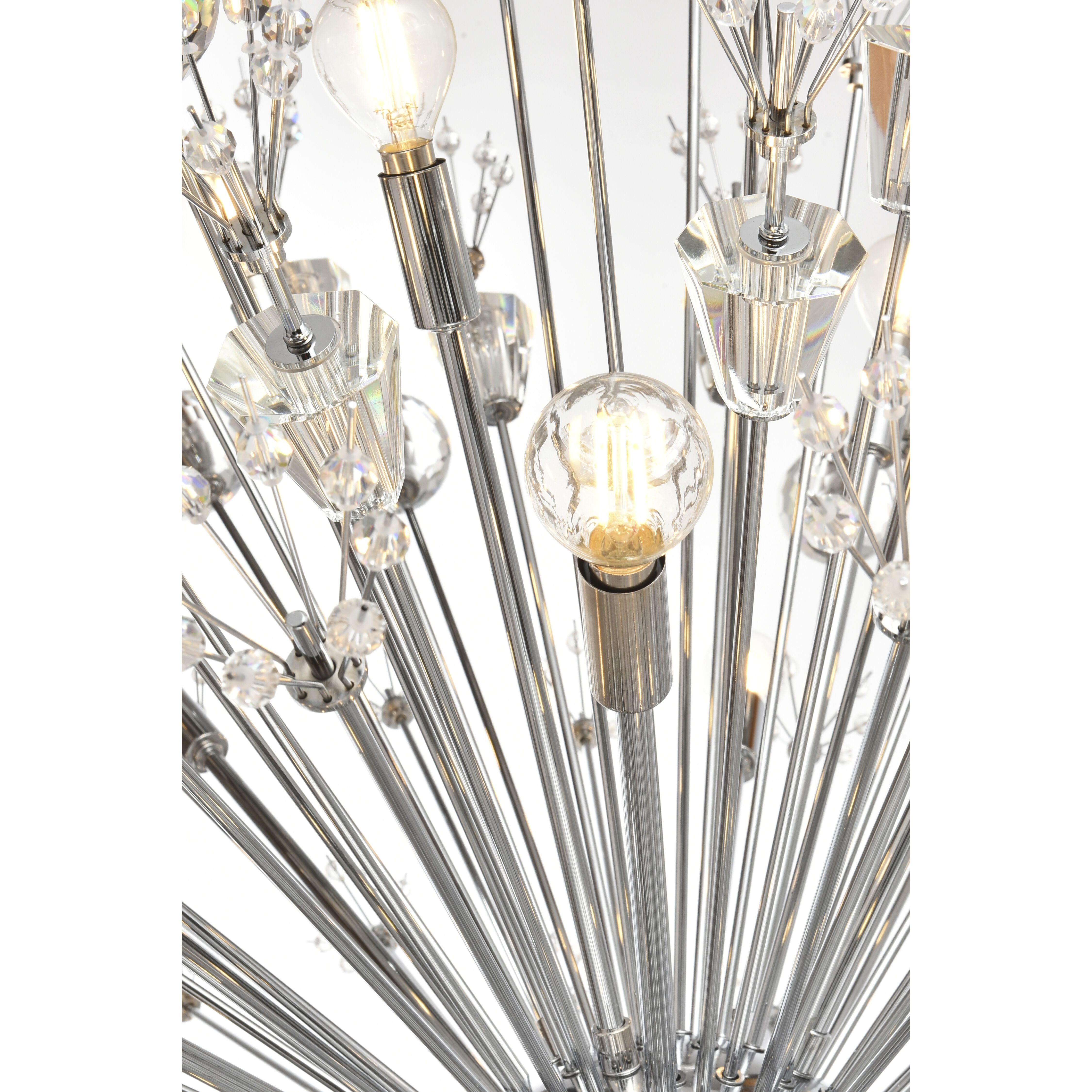 Vera 32 Light 44 inch Chrome Pendant Ceiling Light