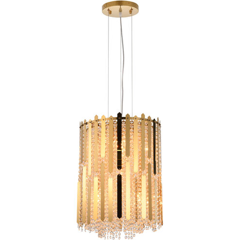 Canada 1 Light 16 inch Gold Pendant Ceiling Light