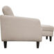 Belagio Beige Sofa Bed in Right, Right