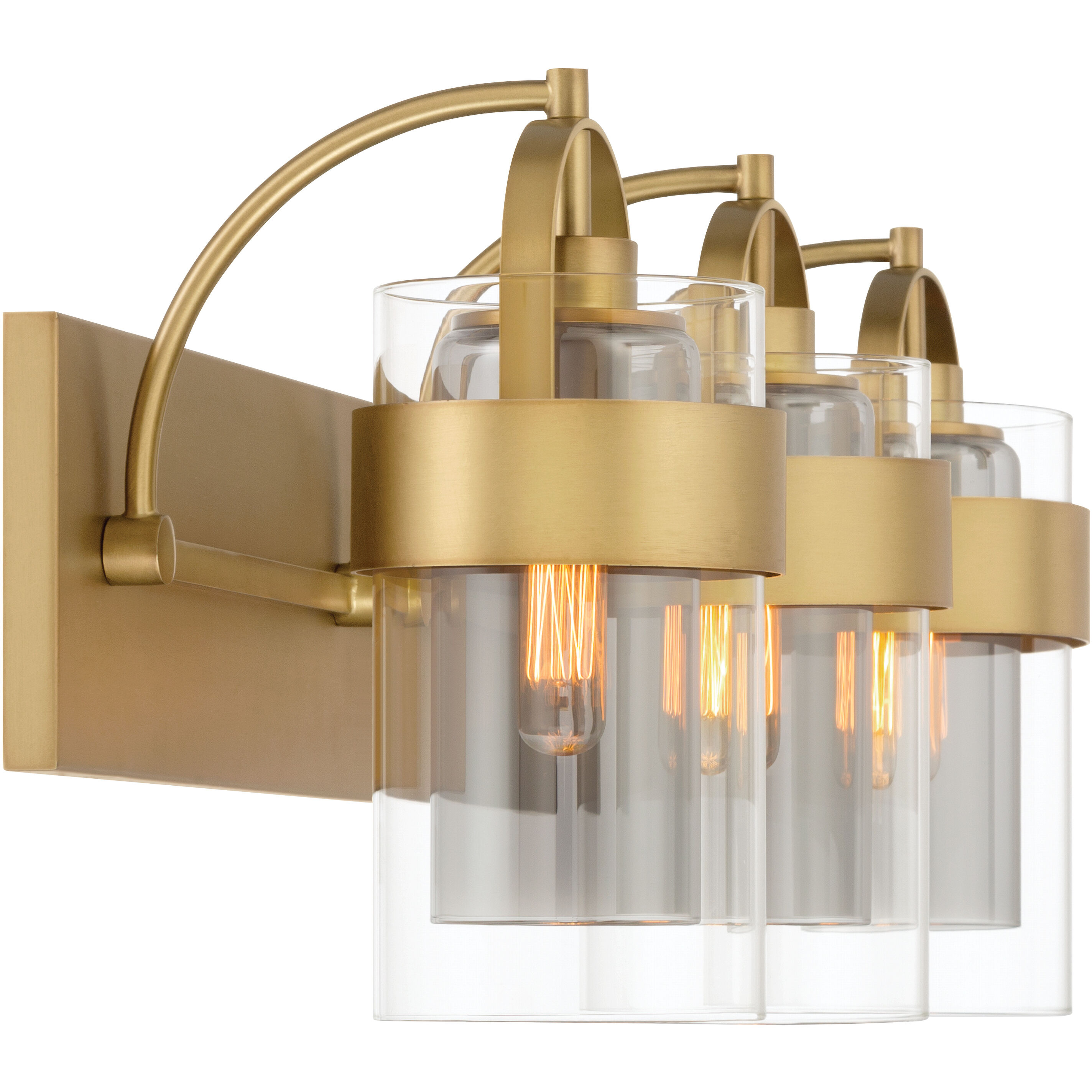 Ravik 3 Light 24 inch Legacy Brass Vanity Wall Light