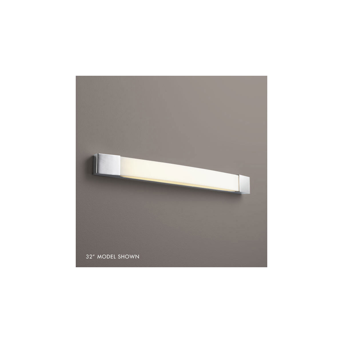 Apollo 2 Light 54 inch Polished Chrome Vanity Light Wall Light