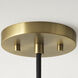 Sean Lavin Norman 1 Light 15.38 inch Satin Brass Pendant Ceiling Light