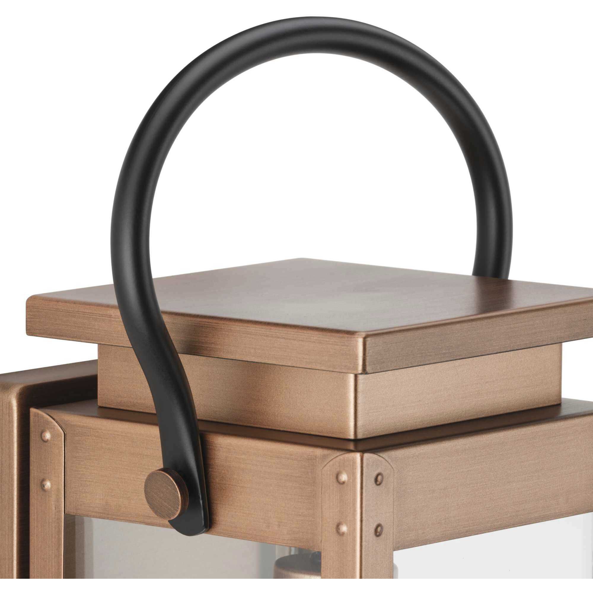 Union Square 1 Light 19.37 inch Antique Copper Wall Lantern, Design Series