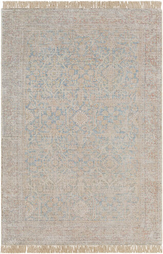 Amasya 90 X 60 inch Blue Rug in 5 x 8, Rectangle