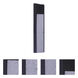 Tony LED 17 inch Midnight Outdoor Pocket Sconce, Medium