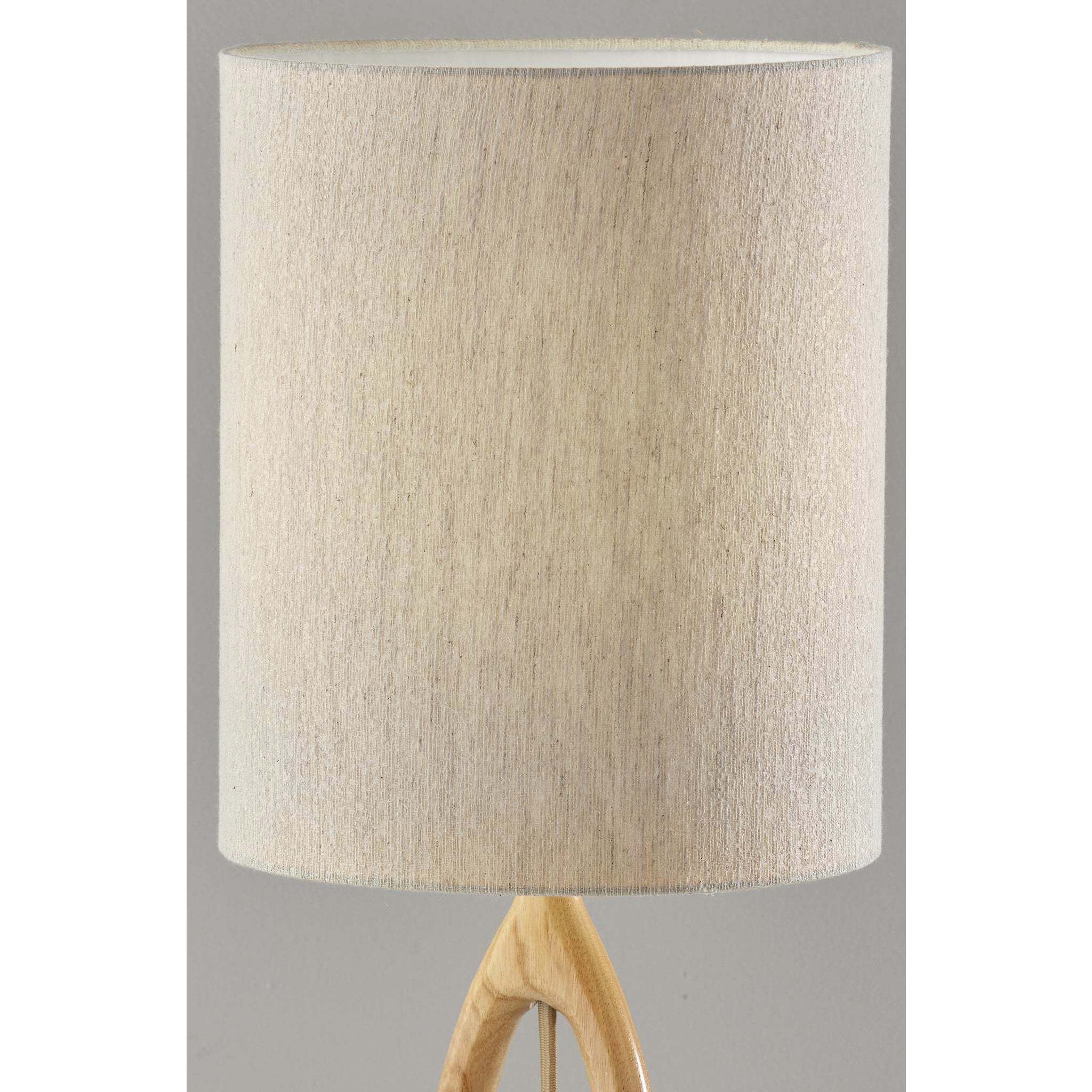 Mayfair 27.5 inch 100.00 watt Natural Wood Table Lamp Portable Light