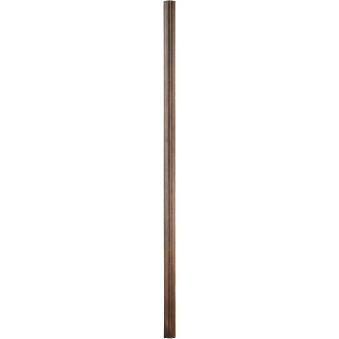 Outdoor 84 inch Burnished Bronze Outdoor Post Mount