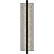 Seafoam LED 32 inch Sand Black Wall Sconce