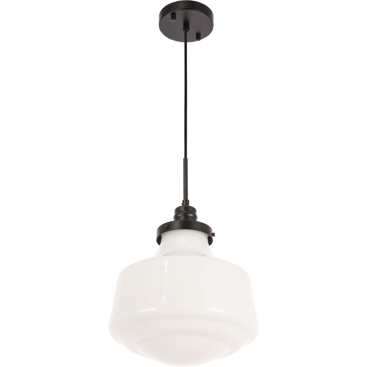 Lyle 1 Light 11 inch Black Pendant Ceiling Light