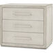 Maxwell 32 X 28 inch Cashmere Nightstand, Wooden, 3-Drawer