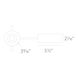 Ocularc LED Module - Driver Brushed Nickel Recessed Lighting in Narrow, 3000K