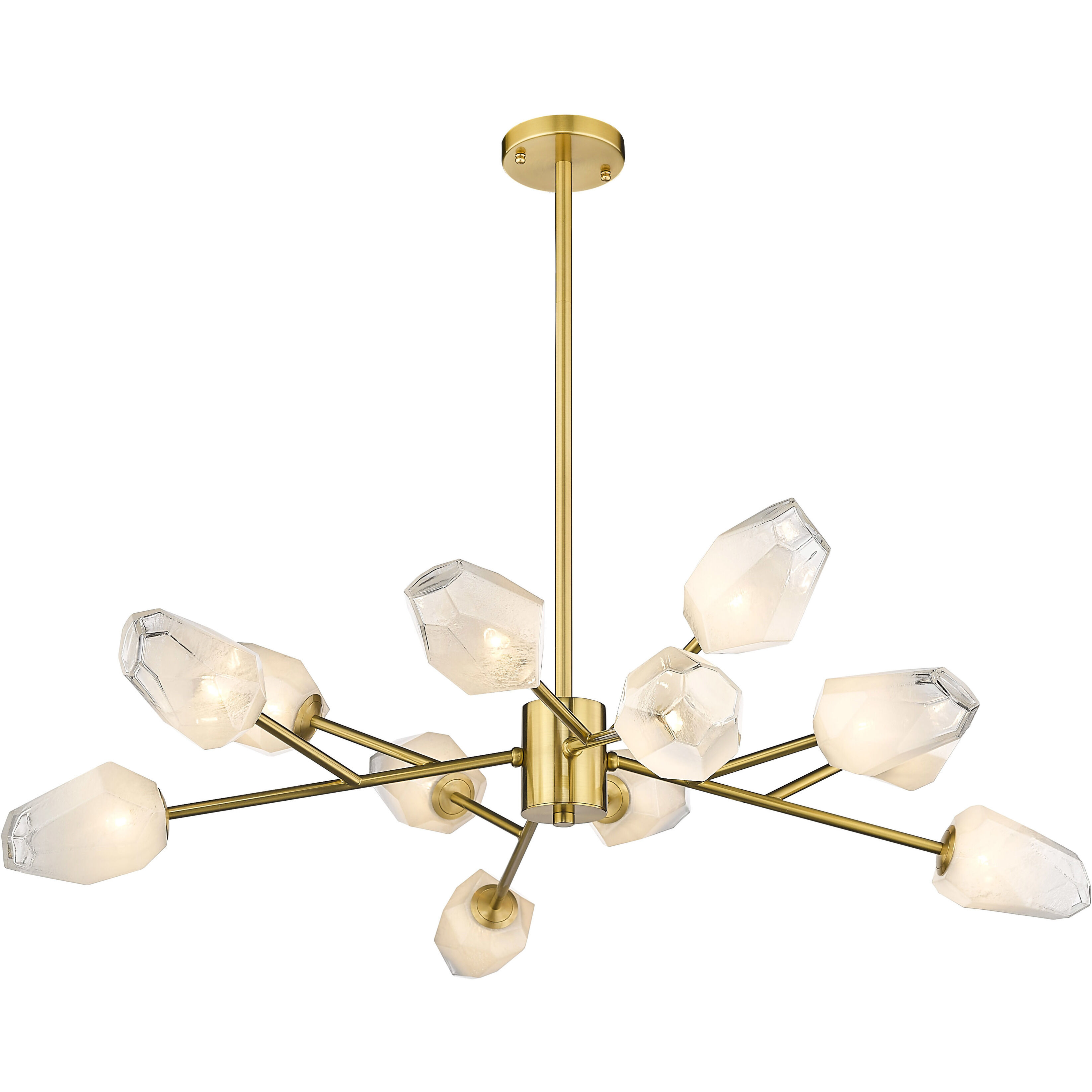 Canada 12 Light 39 inch Gold Chandelier Ceiling Light
