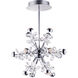 Supernova LED 19 inch Polished Chrome Single Pendant Ceiling Light