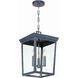 Belmont 3 Light 12 inch Graphite Outdoor Pendant
