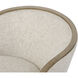 Hayworth Harvest Oak with Sand Accent Chair