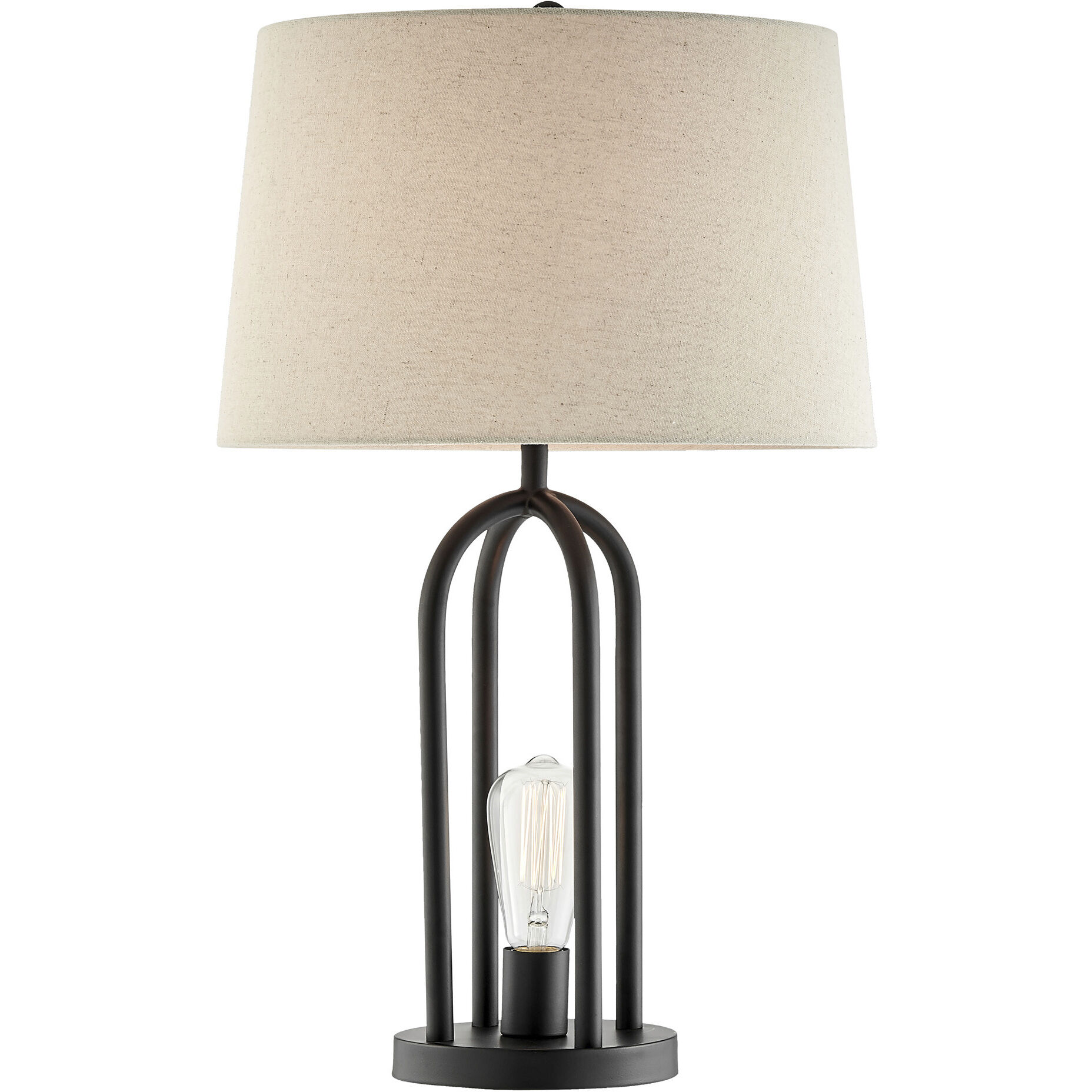 Galina 24 inch 60.00 watt Black Table Lamp Portable Light