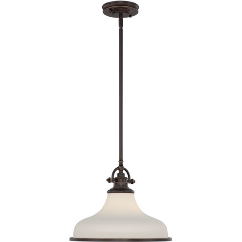 Grant 1 Light 14 inch Palladian Bronze Pendant Ceiling Light
