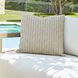 Involve 20 inch Putty and Cream Outdoor Pillow