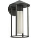 Alora Mood Tenko 1 Light 12.63 inch Black Outdoor Wall Light