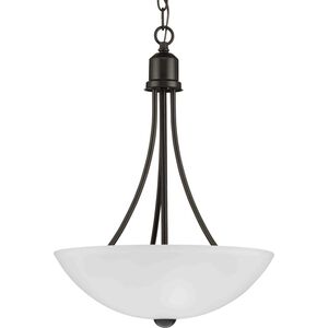 Gather 2 Light 15 inch Antique Bronze Foyer Pendant Ceiling Light in Bulbs Not Included, Standard