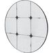 Anita 35.8 X 35.8 inch Black Wall Mirror