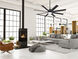 Slipstream 65 inch Coal Outdoor Ceiling Fan