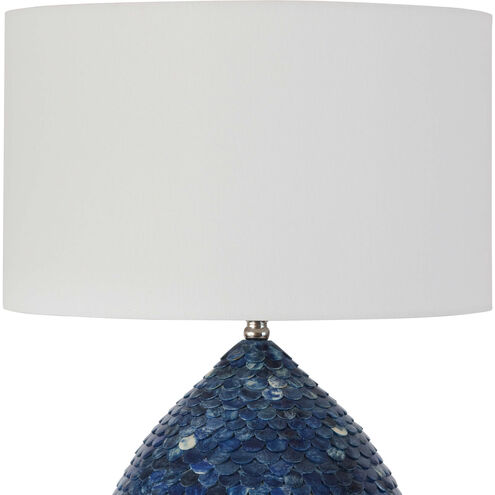 Sirene 26 inch 150.00 watt Blue Table Lamp Portable Light
