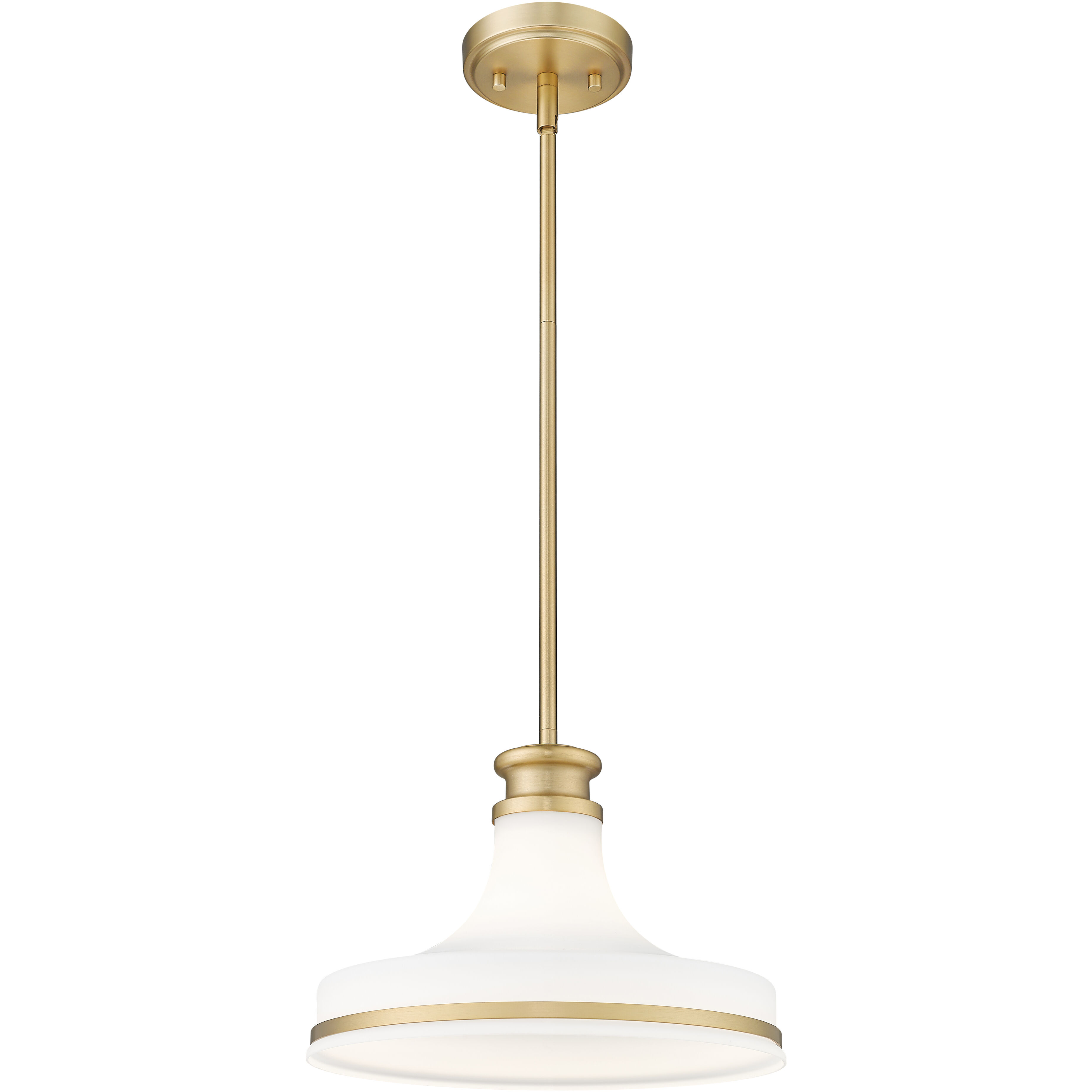 Reznor Pendant Ceiling Light in Modern Gold