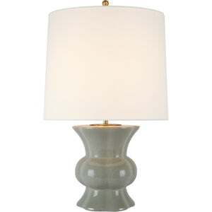 AERIN Lavinia 27.75 inch 15 watt Shellish Gray Table Lamp Portable Light, Medium