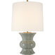 AERIN Lavinia 27.75 inch 15 watt Shellish Gray Table Lamp Portable Light, Medium