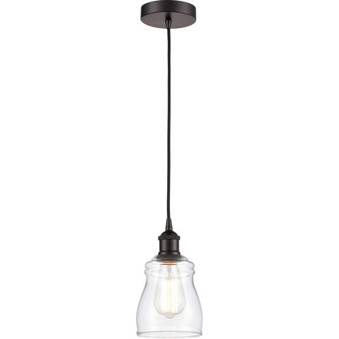Edison Ellery 1 Light 5 inch Oil Rubbed Bronze Mini Pendant Ceiling Light