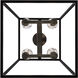 Adams 4 Light 15 inch Rubbed Oil Bronze Pendant Ceiling Light