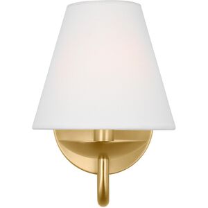 Drew & Jonathan Scott Albion 1 Light 6 inch Satin Brass Sconce Wall Light