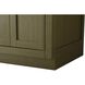 Alden 24 X 35 inch Chestnut Brown Bathroom Vanity Cabinet