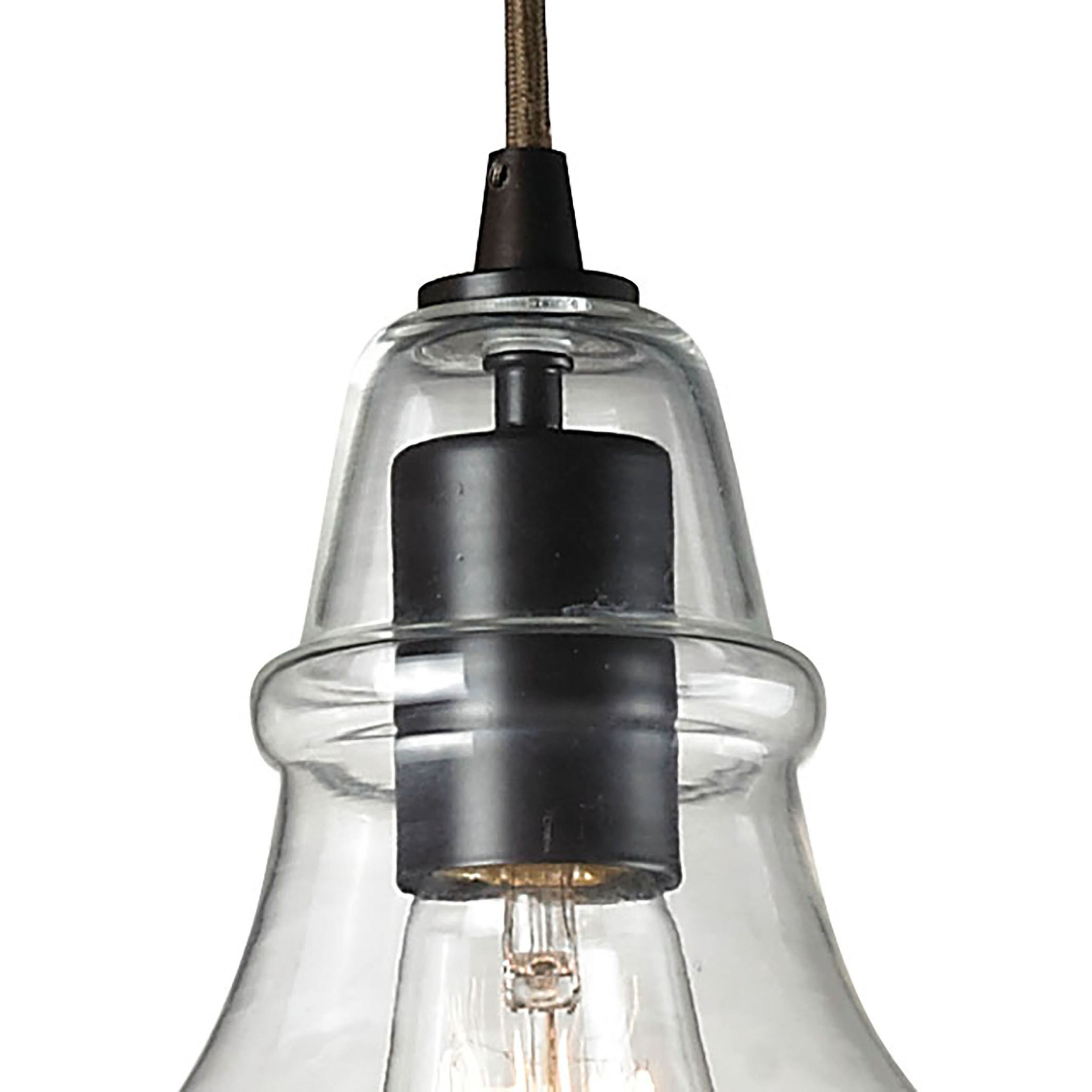 Menlow Park 1 Light 6 inch Oil Rubbed Bronze Mini Pendant Ceiling Light