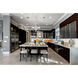 Milieu Mini Pendant 1 Light 5.5 inch Chrome Mini Pendant Ceiling Light in Firenze Fleet Argentine Mix