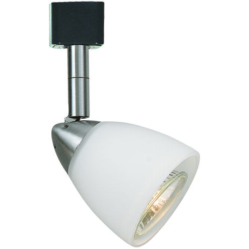 Serpentine 1 Light 120V Brushed Steel Track Head Ceiling Light
